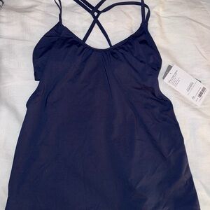 Athleta Dark Blue Strappy Camisole